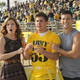 Jessy Schram (left), Chris Lowell, Parker Young (Fox)